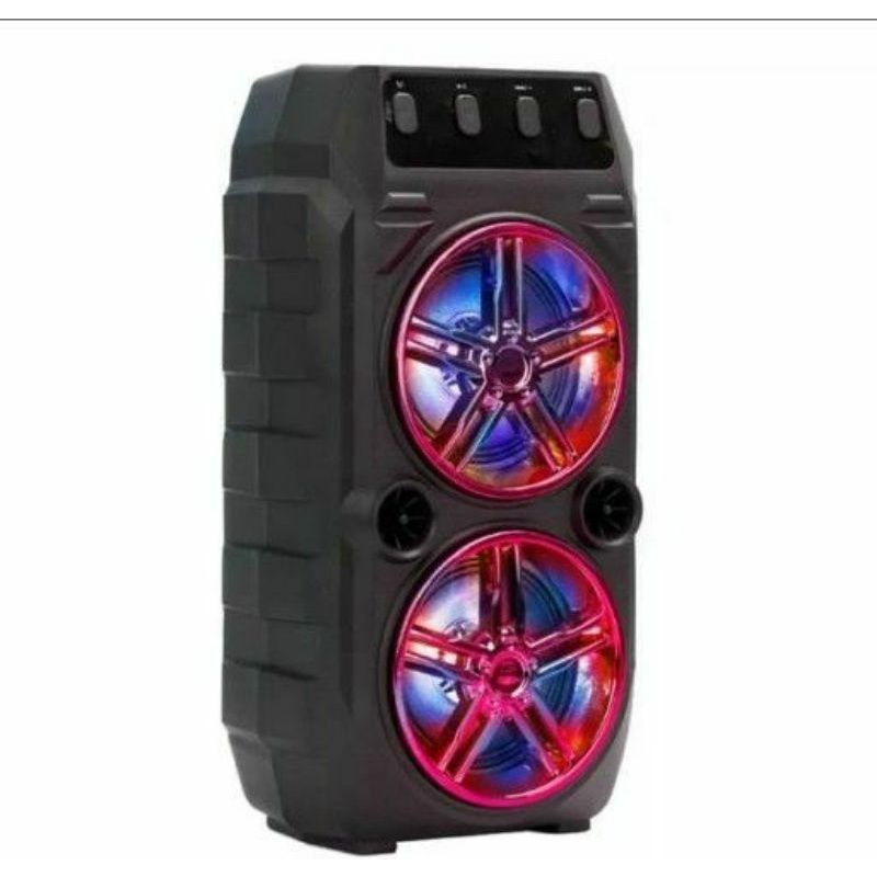 Speaker Portable Bluetooth Xtm 2010 Dual Speaker Free  Mic Karaoke/Salon Aktif  Wireless Radio Fm Speaker Wireless Portable Super Bass