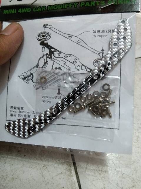 Rep Tamiya 95124 HG Carbon Multi Roller 25th Anniv fully cowled silver
