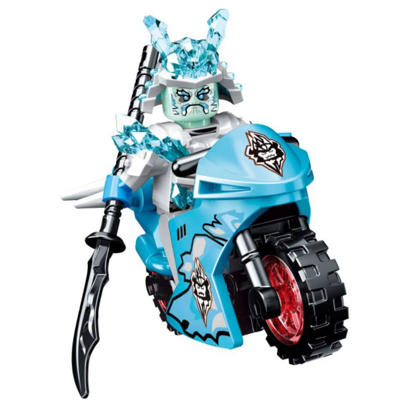Lego Ninjago Ice Emperor Plus Motor Minifigure Ninja Kai Zane Jay Wu Lloyd