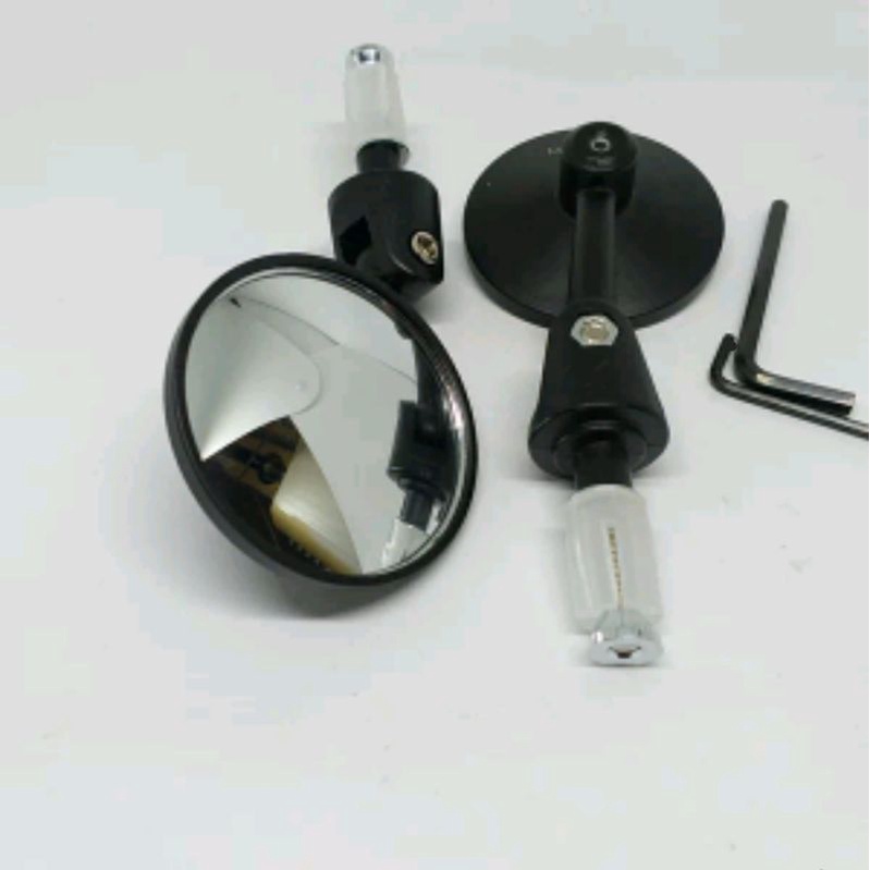 PROMO Spion jalu bulat kaca cembung flexsibal bar end nmax aerox xmax pcx vario cb vixion Vespa mio