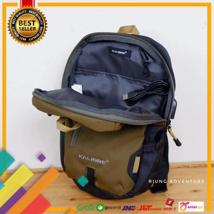 HOT SALE.. TAS SELEMPANG TAB SLING BAG PRIA KALIBRE 920945 RESPAWN 03 ORIGINAL - GREY BLACK