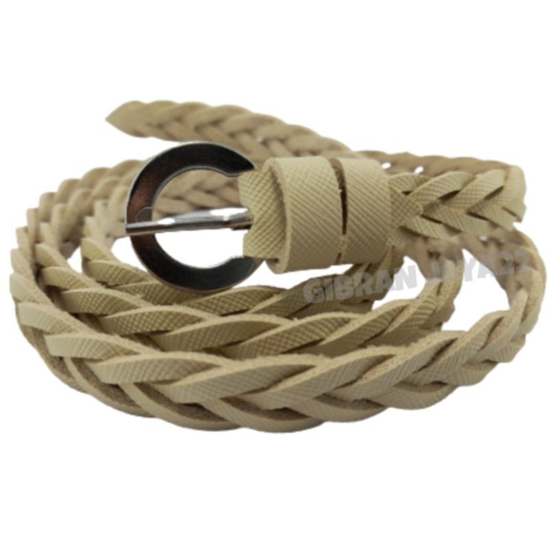 Gesper Ikat Pinggang Wanita Model Kepang TEBAL Termurah