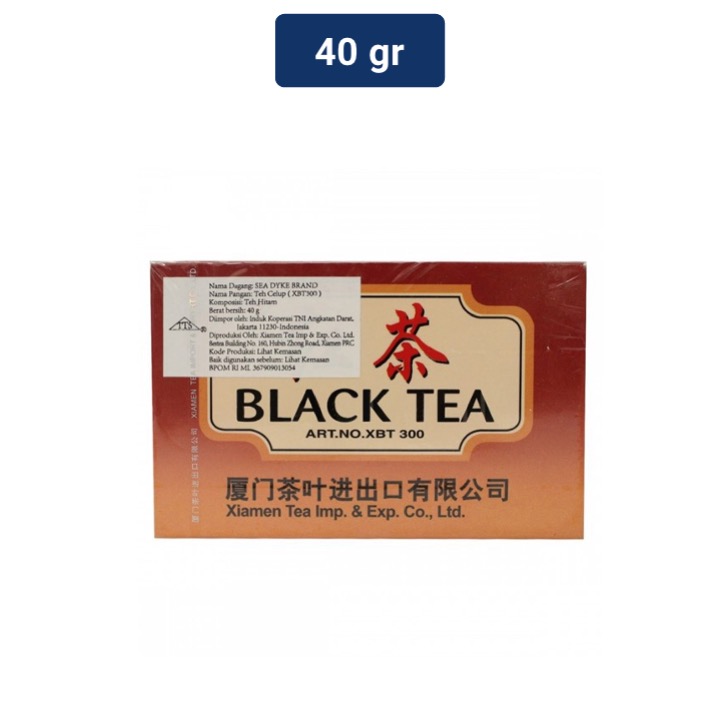 

Sea Dyke Black Tea Bag XBT 300 40 gr