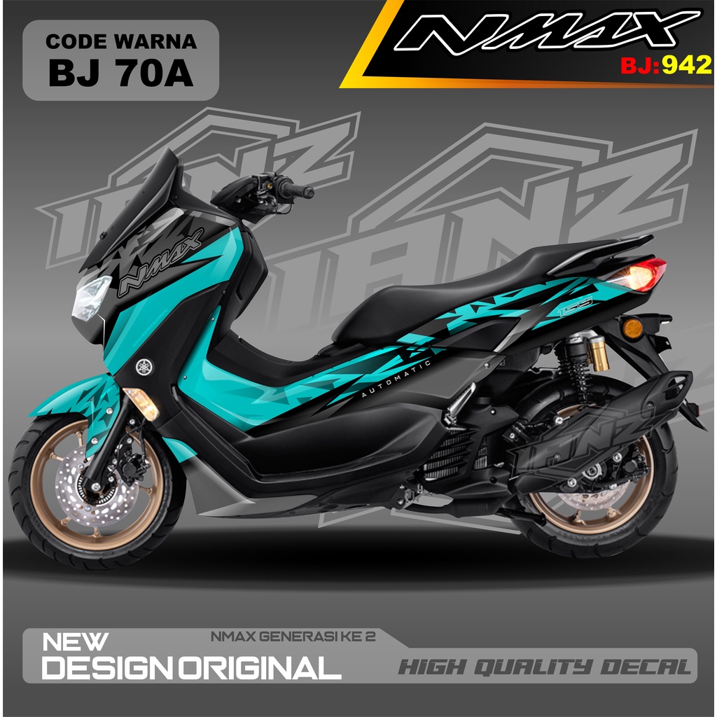 STICKER DECAL ALL NEW NMAX FULL BODY MOTOR / DECAL FULL BODY NMAX / DECAL STIKER FULL BODY NMAX / STIKER DECAL NMAX TERBARU