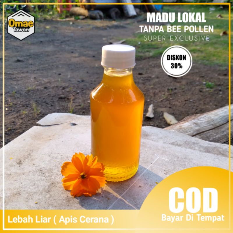 

MADU APIS CERANA LIAR DARI HUTAN NEKTAR RUMPUT LIAR, KUALITAS SUPER BERSI BEE POLLEN, (MADU ALAS SUPER)