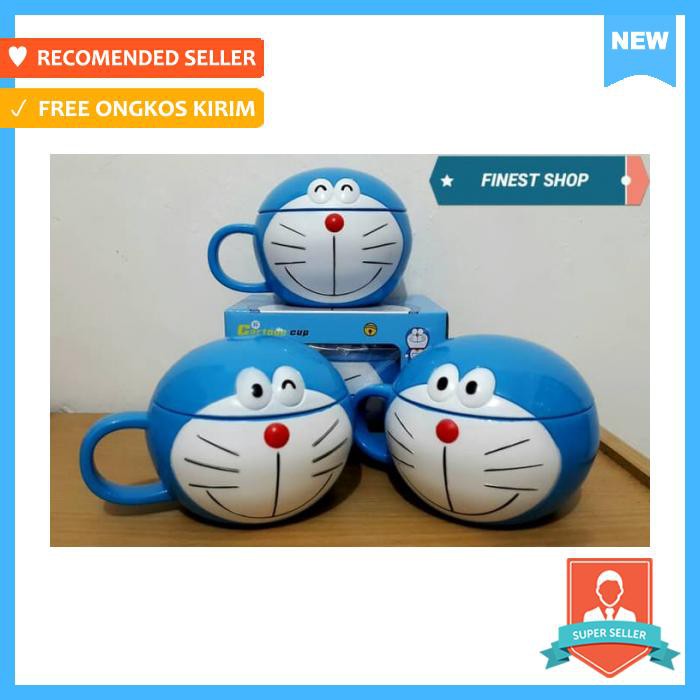 MUG MELAMINE DORAEMON - PERALATAN MAKAN - GELAS & MUG