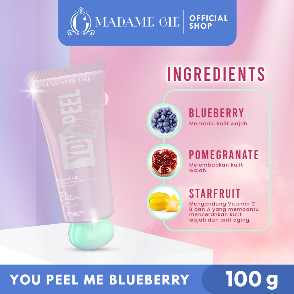 ❤ MEMEY ❤ MADAME GIE You Peel Me Peeling Gel Cleanser 100ml