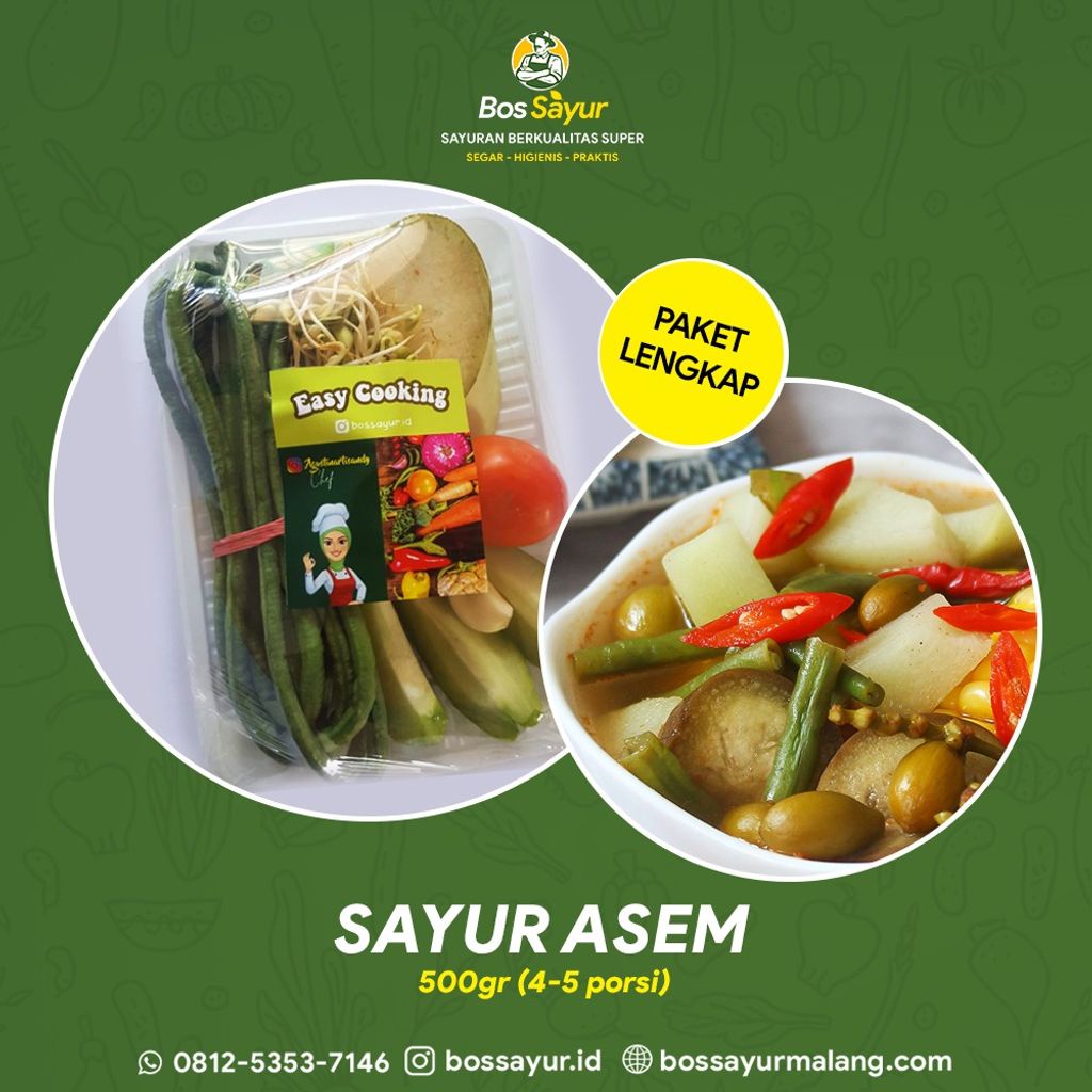 

SAYUR ASEM 500gr 1 PACK