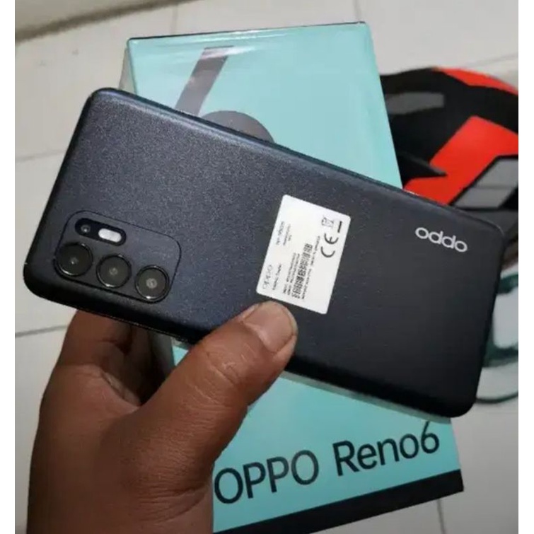 Oppo Reno 6 5G Ram 8GB Rom 128Gb Second bekas lengkap