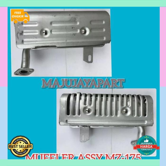 Ready COD KNALPOT/MUFFLER ASSY GASOLINE YAMAHA MZ175/MZ 200
