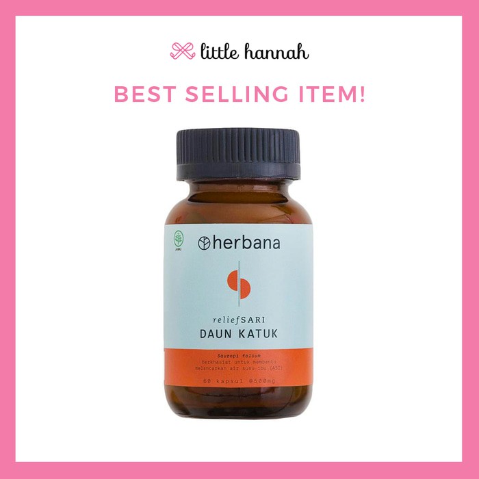 

Herbana Relief Sari Daun Katuk ASI Booster