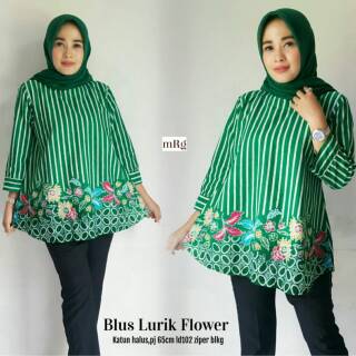 65 Model Baju Batik Lurik Kantoran HD