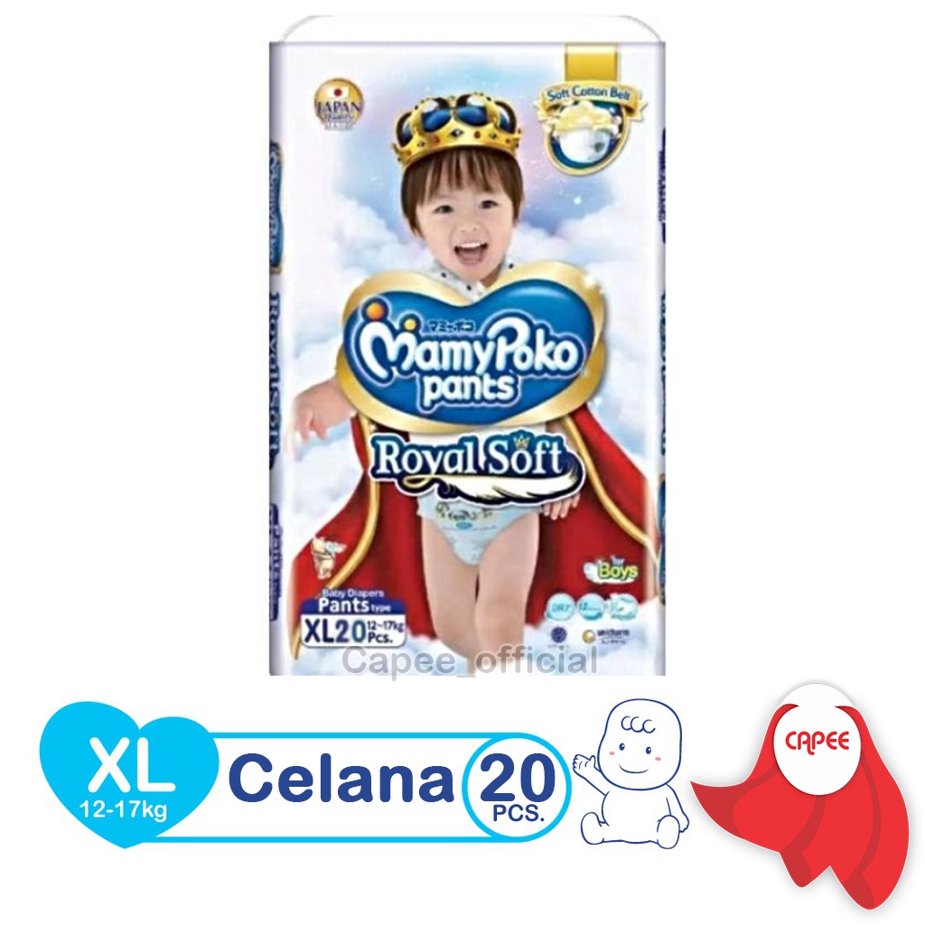 Pampers Mamypoko Royal Soft XL20