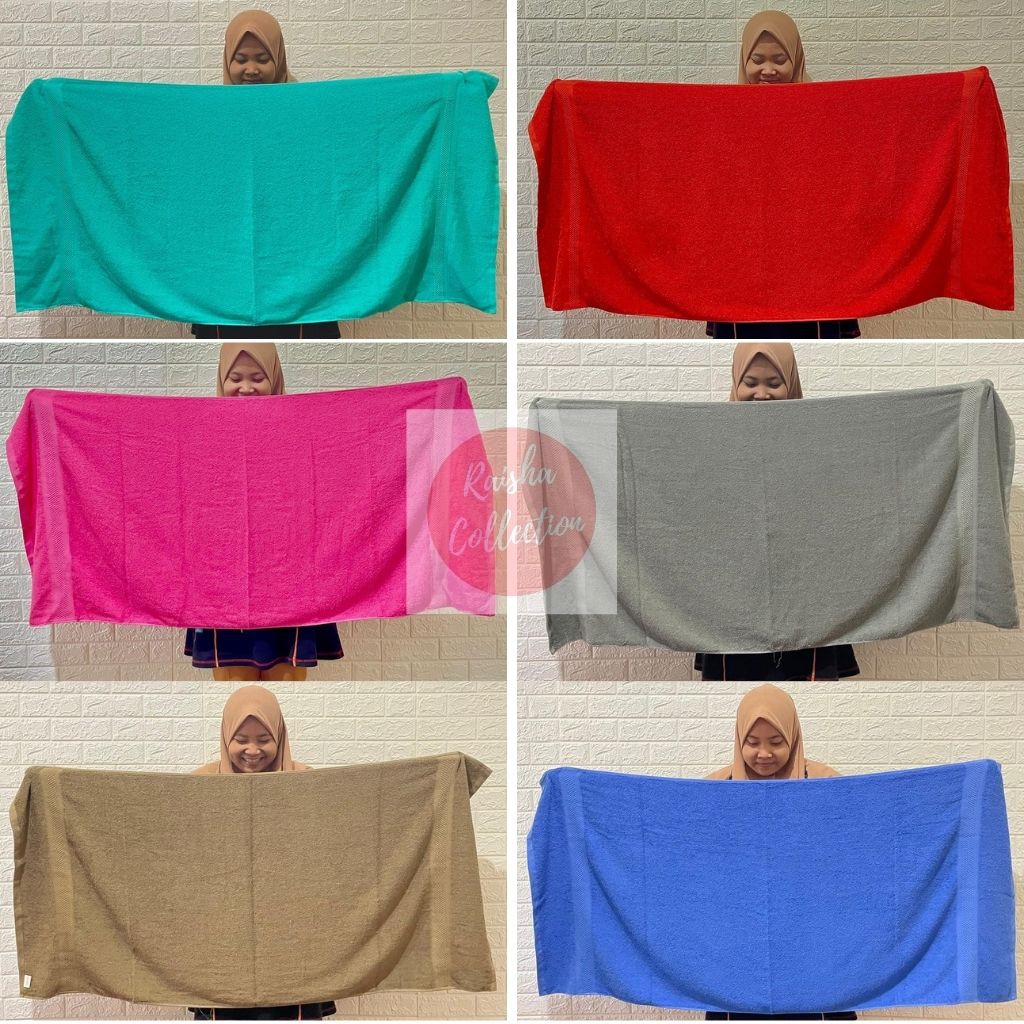 RC Handuk Mutia Hotel Handuk Mandi Dewasa Jumbo 70x135 Warna Lengkap