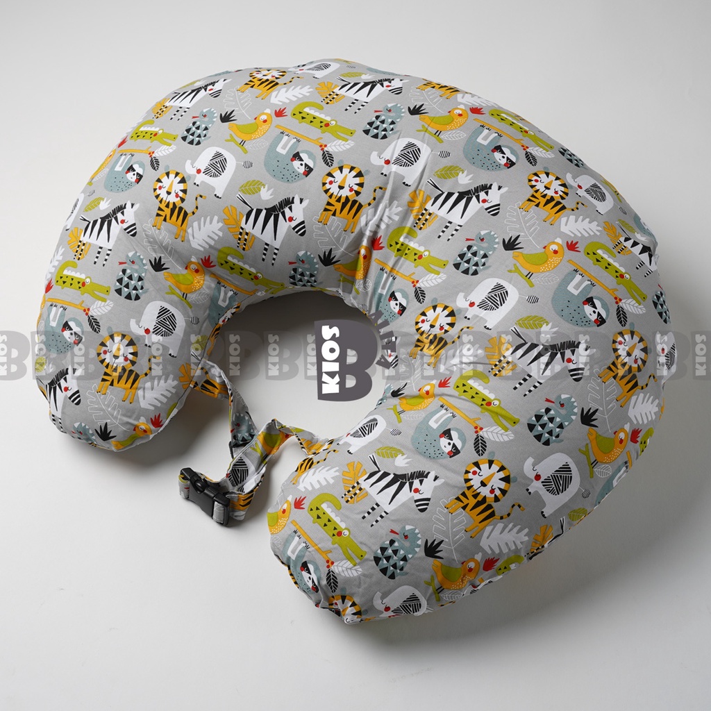 JUMBO BANTAL MENYUSUI BAYI / UKURAN JUMBO BANTAL IBU MENYUSUI ASI / NURSING PILLOW BUSUI BANSU-GRAY AMAZON