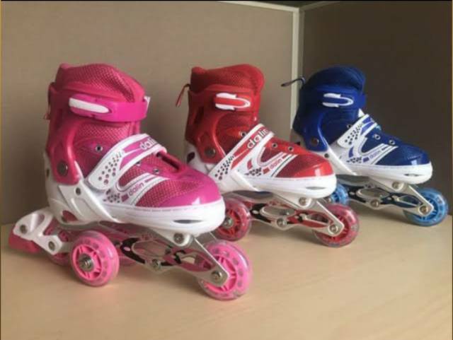 SEPATU RODA INLINE SKATE POWER LINE POWER SUPERB+Roda BAJAJ