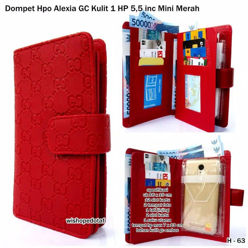 Dompet hp wanita alexia gc S max Super / dompet hp