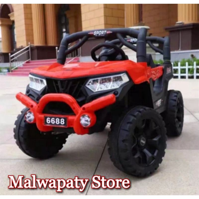 MAINAN MOBIL AKI SMALL JEEP MOBIL JEEP KOMANDO