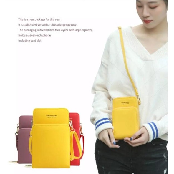 CIDOT_ID Tas Selempang Wanita BLIBAG Tas Fashion Hp Tas Kece Tas Kekinian Tas / Forever Young