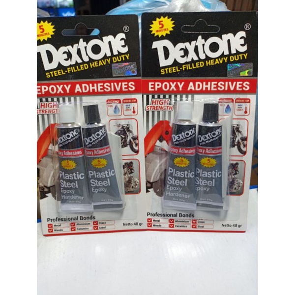 

Lem Besi / Lem Dextone 5 Menit