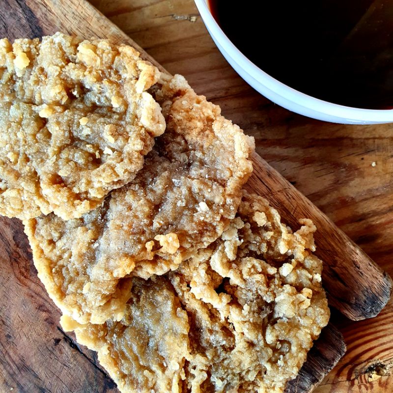 

PEMPEK KULIT IKAN TENGGIRI ASLI PALEMBANG