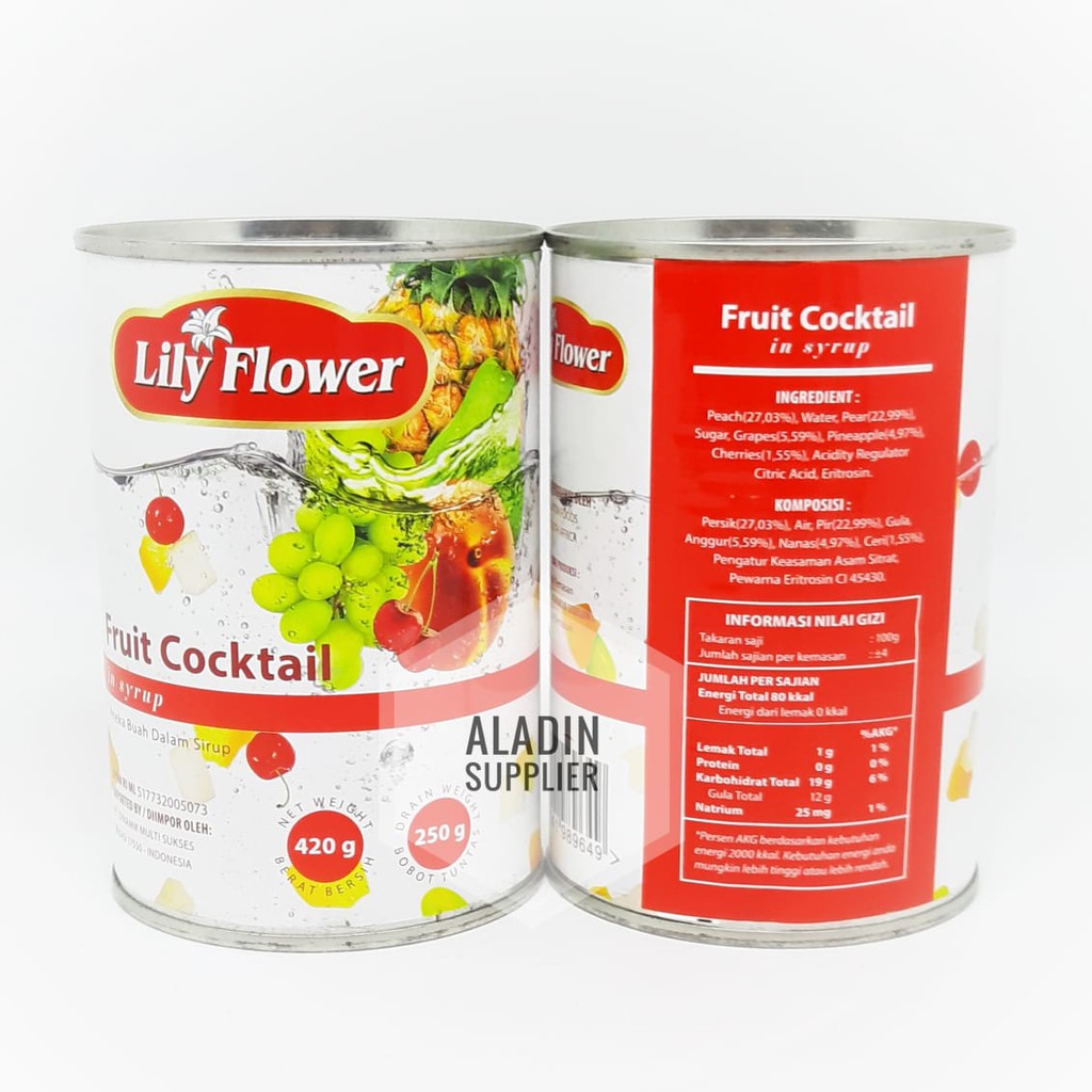 

Lily Flower Fruit Cocktail 420gr