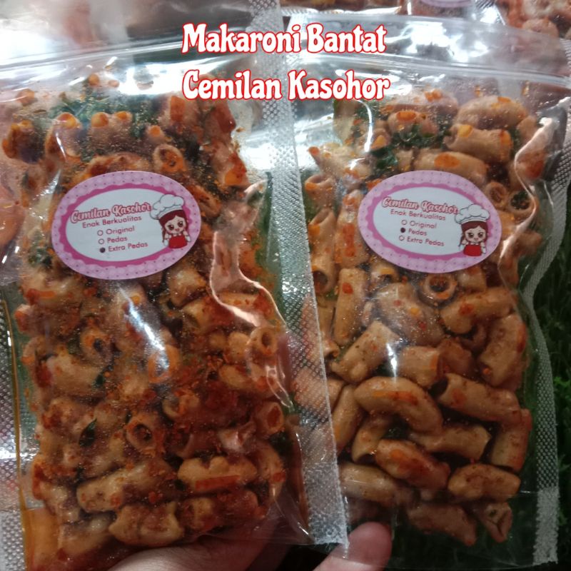 makaroni bantet cikruh  rempah daun jeruk