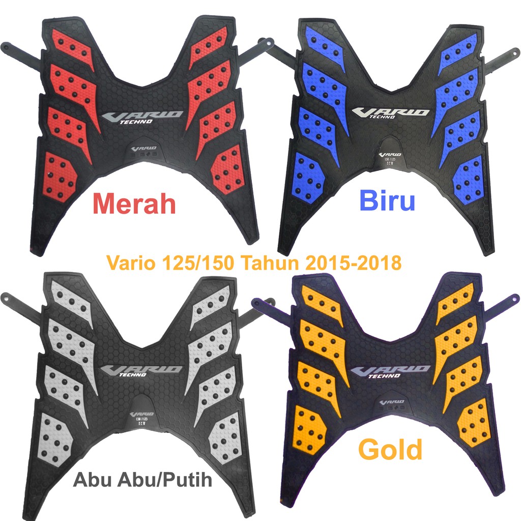 Karpet Motor New Vario 125 Karpet Vario 150 Tahun 2015 2017 Shopee Indonesia