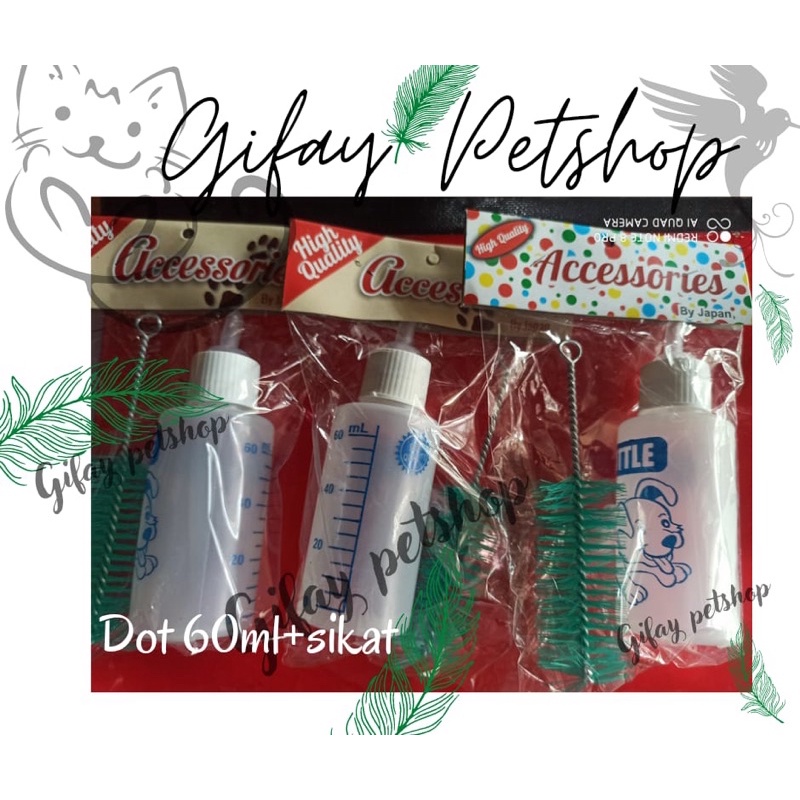 DOT kucing + sikag | dot kucing| dot anjing