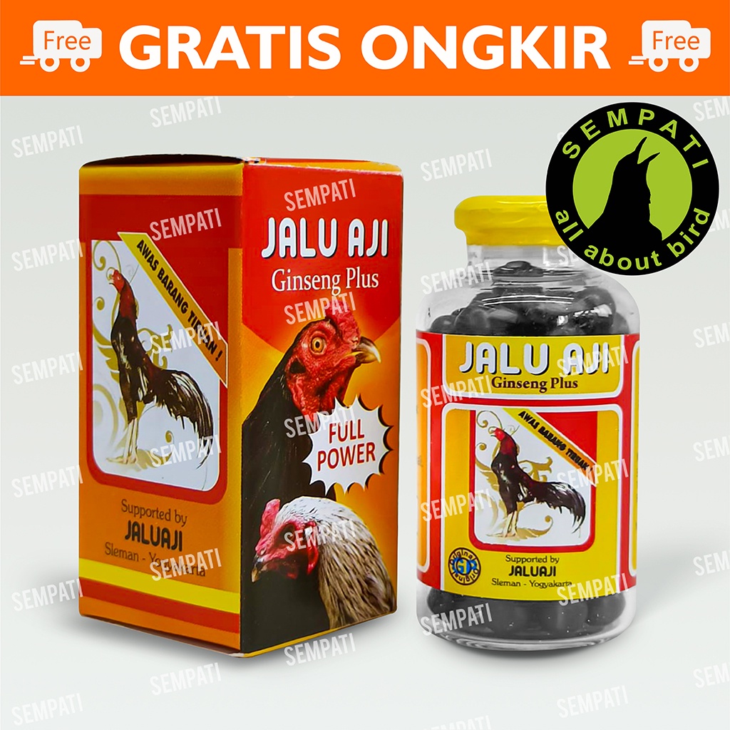 JAMU AYAM JALU AJI DOPING AYAM JAGO TARUNG LAGA JAMU LOKAL JALU AJI SUPLEMEN PENAMBAH STAMINA GSPLAY