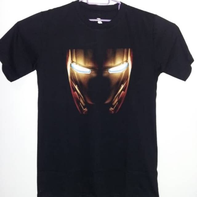 Kaos Iron Man Tony Stark Shopee Indonesia