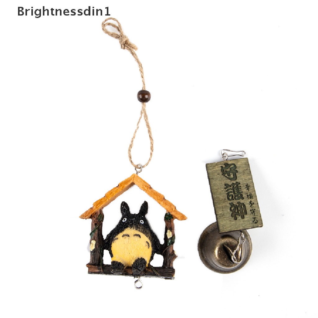 1 In 1 Ornamen Wind Chimes Spinner Desain Kartun Totoro Untuk Dekorasi Rumah