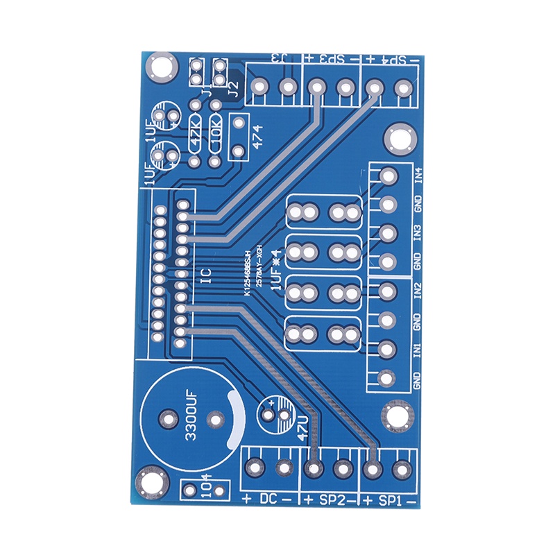 {LUCKID}Power amplifiers TDA7388 four channel 4x41W audio DC 12V BTL PC car AMP PCB