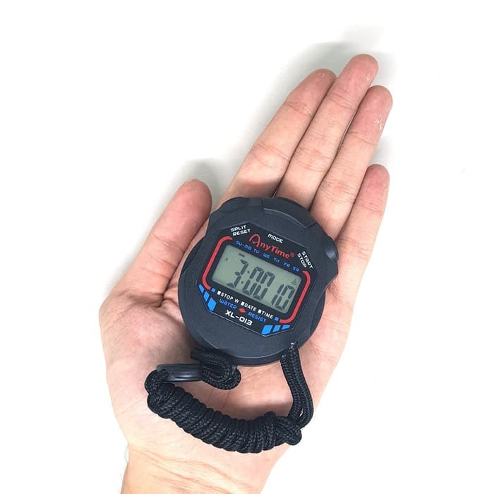 Promo! STOPWATCH ANYTIME XL-013 XL 013 PENGHITUNG WAKTU SPORT WATCH TIMER Murah!