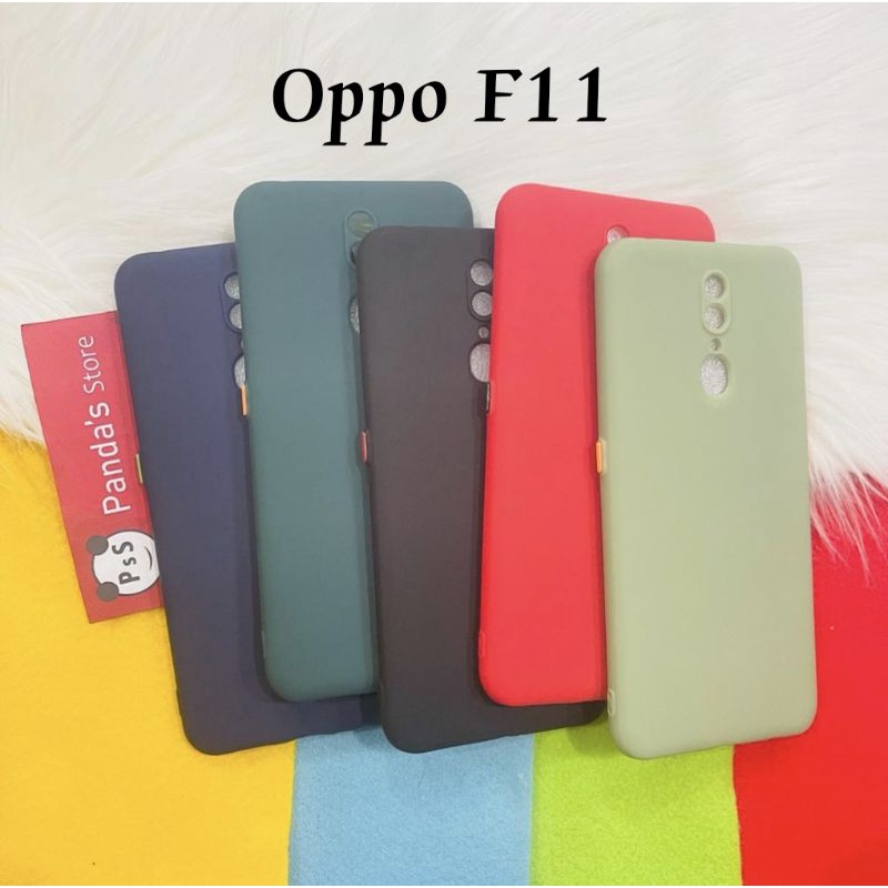 Case Oppo F11 , F11 Pro Babycase + Pelindung Kamera, Makaron Full Color (PsS)