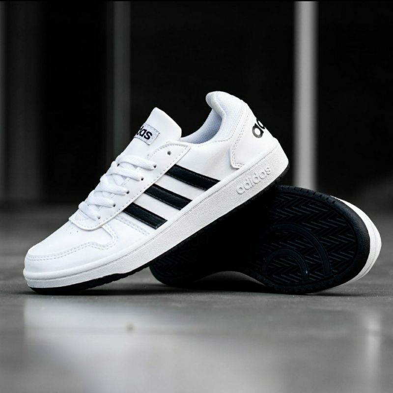 adidas black hoops 2.0