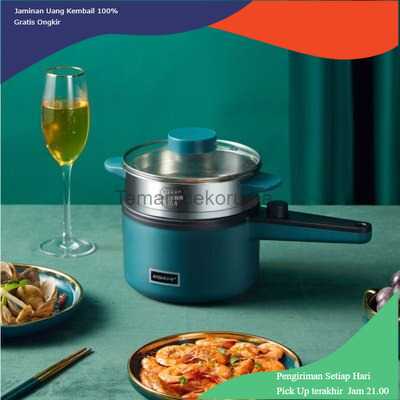 TD-DA1 JIASHI Panci Listrik Hot Pot Electric Multi Cooker 1.2 L - JWS-188A