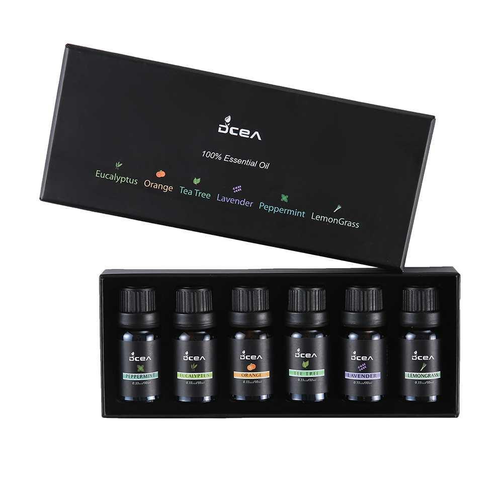 Grab Medan Minyak Aromatherapy 6 in 1 Essential Fragrance Oil 10ml Aroma Terapi Kamar Spa RH-36