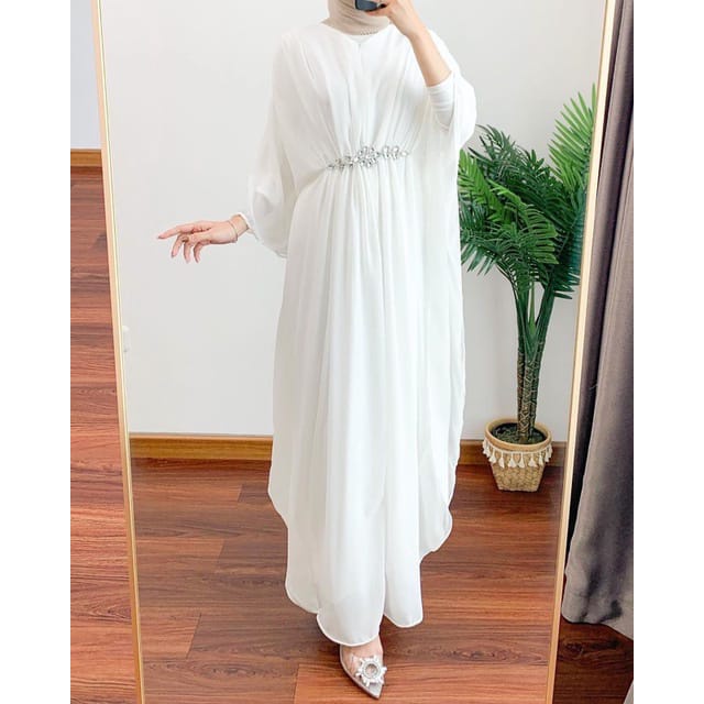 BIG PROMO - GAMIS KAFTAN SEZANA DRESS WANITA PANJANG / Kaftan Wanita Terbaru 2022 / Kaftan JUMBO Lebaran