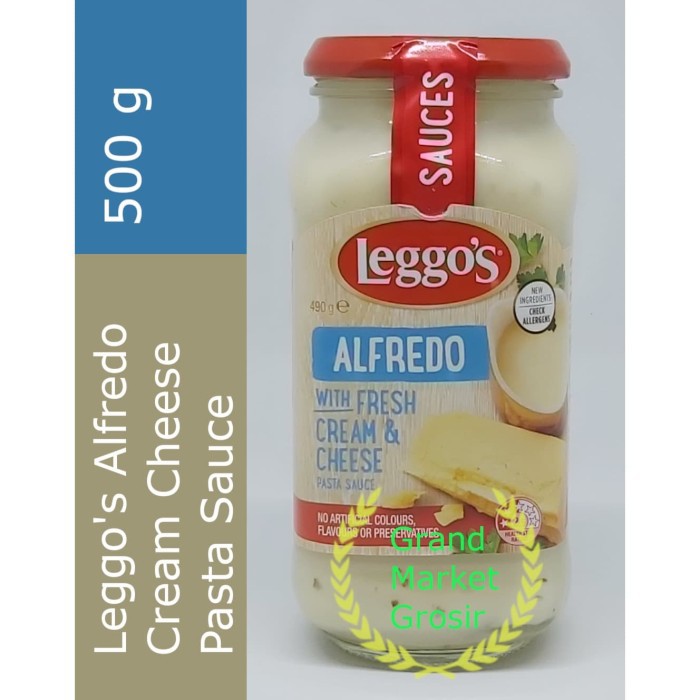 

Leggo's leggos Pasta Sauce Alfredo Cream & Cheese 500 g Legos Alfredo Promo