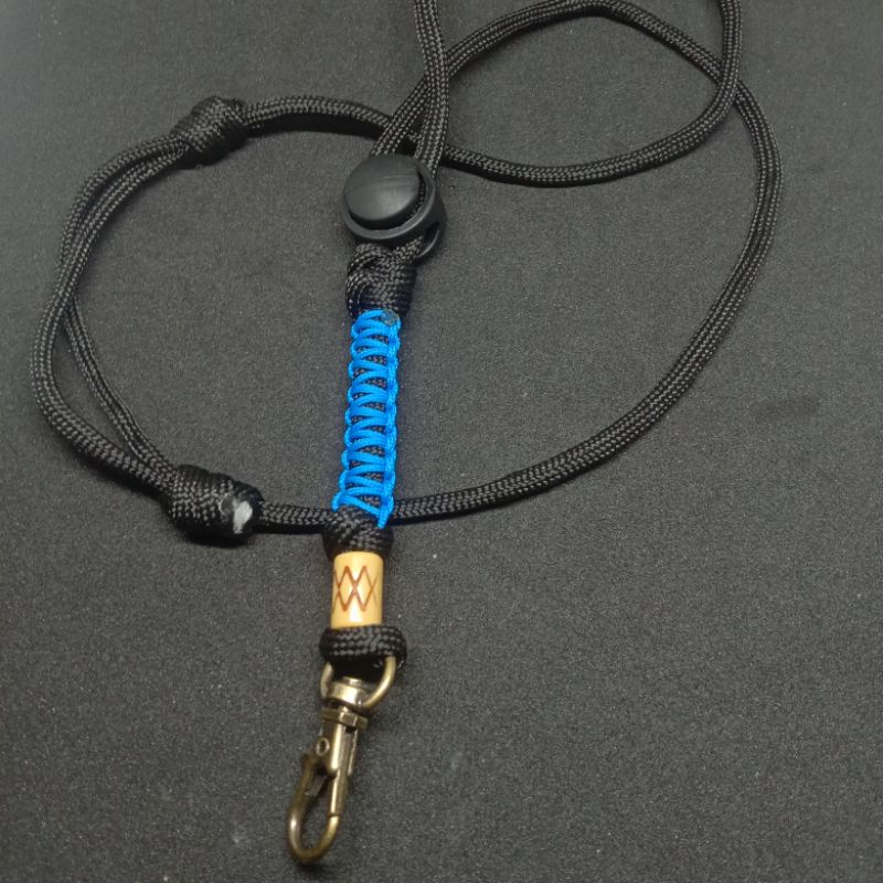 

lanyard id card cobra paracord 45cm