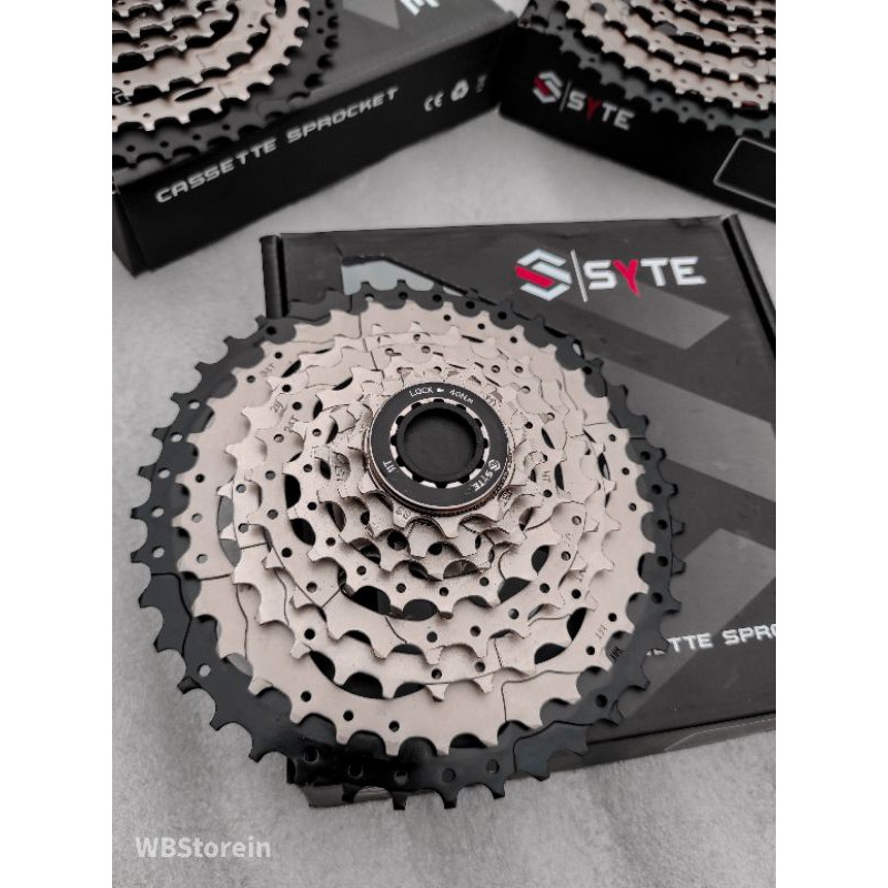 Sprocket 8 Speed 11- 40T ORIGINAL SYTE / Gear Ger Cassette Sproket 8 Speed 11 - 40T For MTB Seli Min