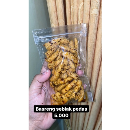 

basreng bakso kering cemilanku pky original pedas daun jeruk dan seblak