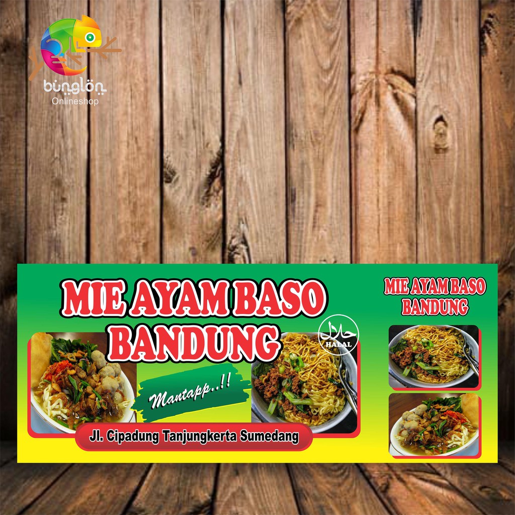 Contoh Desain Desain Banner Bakso Dan Mie Ayam Mantan Jancok