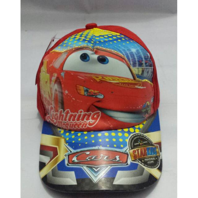 ☆ Topi anak baseball karakter kartun CARS