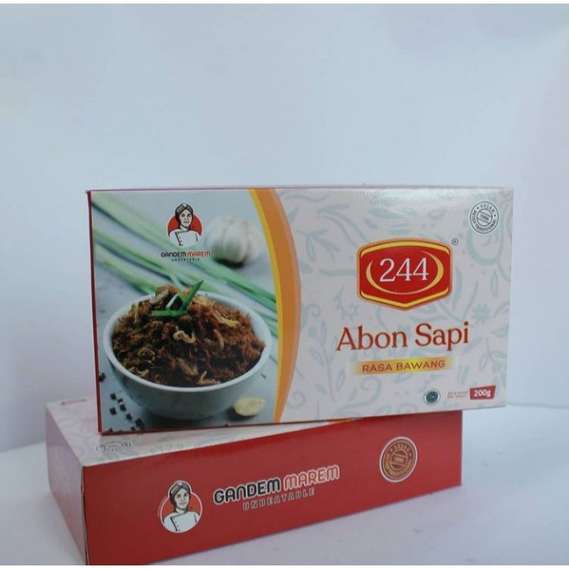 

Abon Sapi Premium Gandem Marem 244 Cita Rasa Istimewa