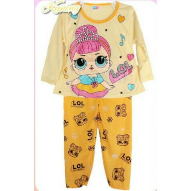 Baju tidur anak / baju tidur LOL / baju tidur hello kitty