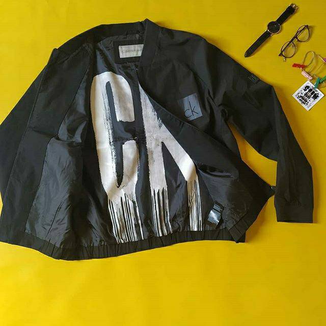 Jacket Calvin Klein varsity bolak balik