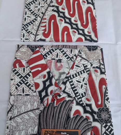 Kemeja Batik Pria Lengan Panjang  Size M L Xl Xxl Bswart Batik  Hrb026