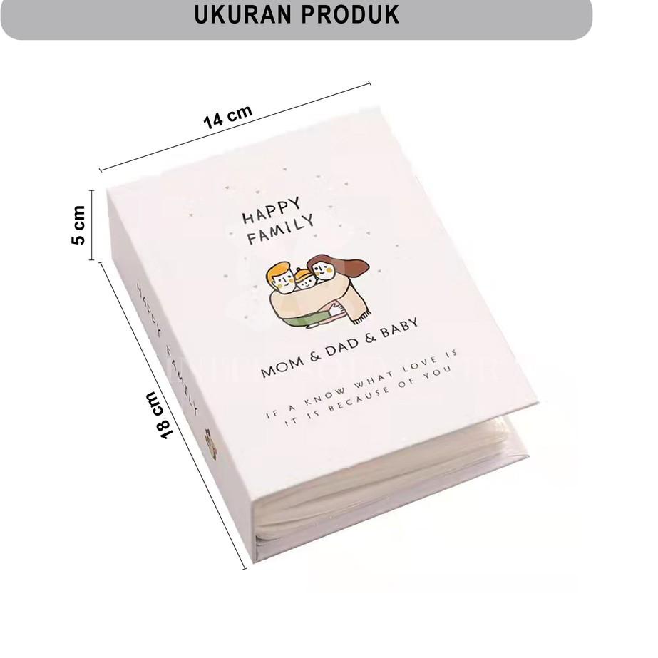 ➼ Buku Album Foto 4R / 3R Murah ALBUM FOTO ISI 100 PCS ALBUM FOTO BESAR PHOTOBOOK Anak Keluarga ○